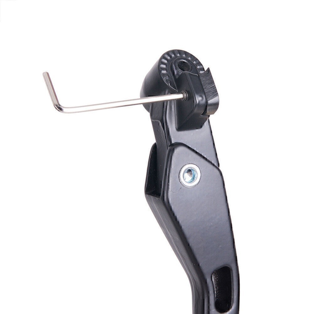 Quick Release MTB Bike Support Side Stand Bicycle Kickstand Parking Rack Black