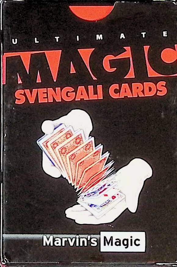 Marvin's Amazing Magic Tricks Made Easy - Svengali Wizard Cards Secret - New