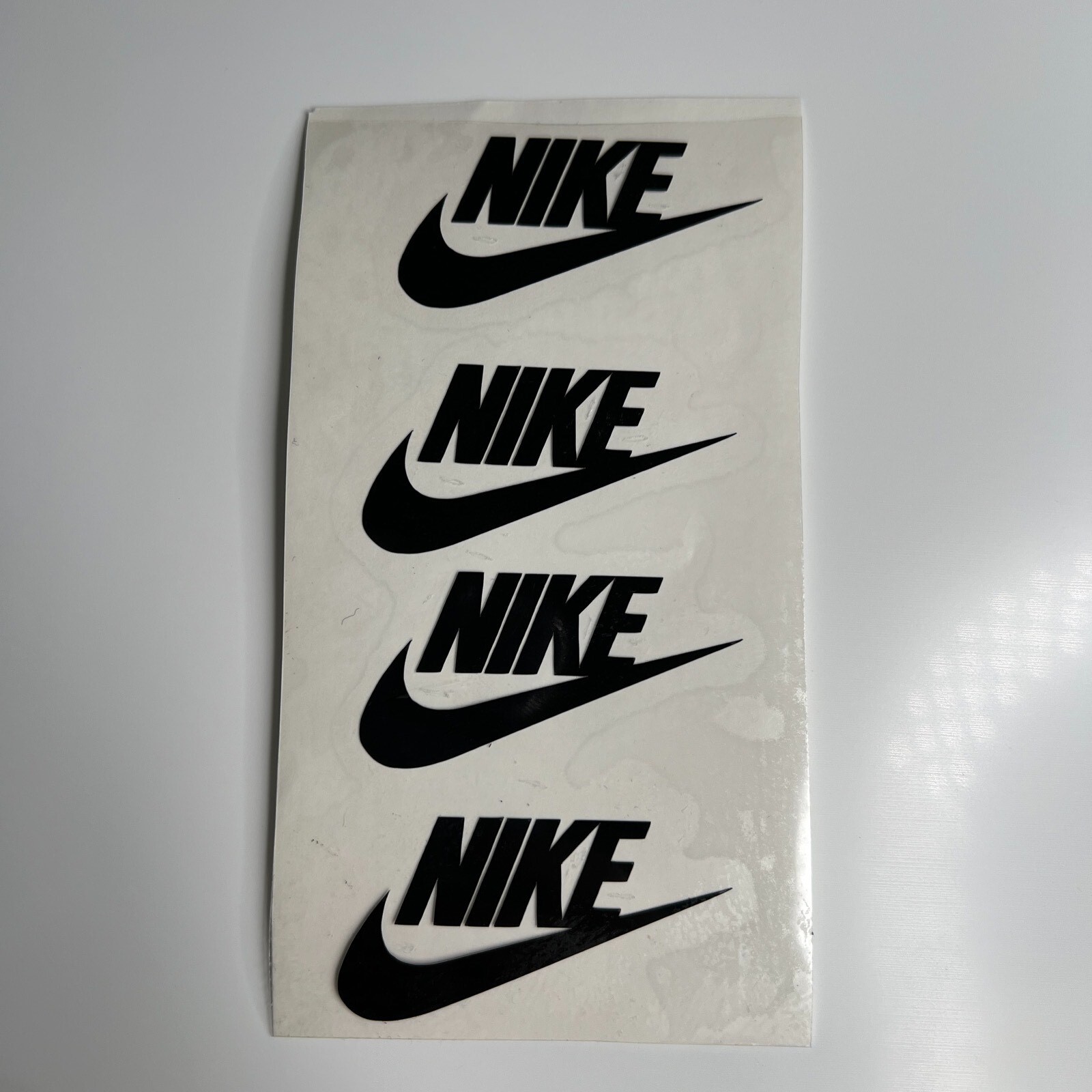 Swoosh Nike Heat Transfer pack of 4 Iron On Logo 2" pick your color sports diy