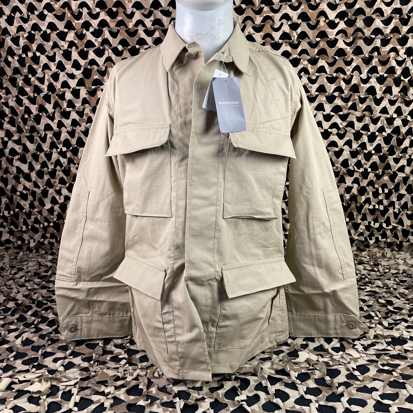 NEW BDU Propper Jacket - Tan - X-Large Regular