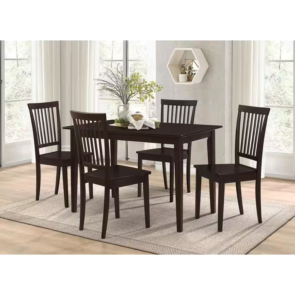 Gomez 5-Piece Cappuccino Dining Set