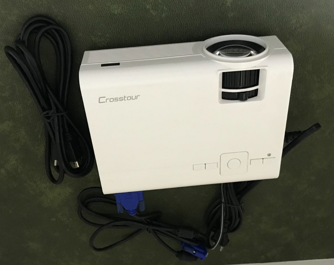 Crosstour P600 Video Projector Works!