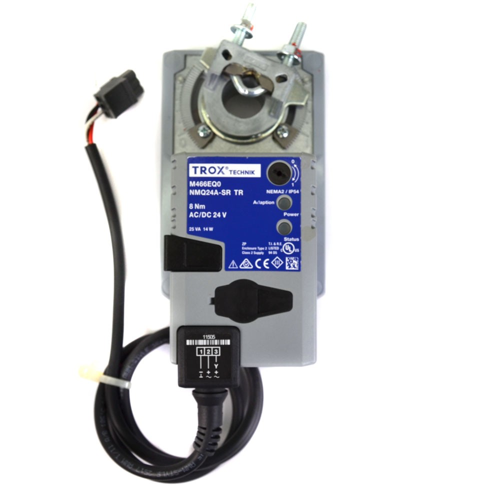 Trox Technik M466EQ0 NMQ24A-SR TR Modulating Damper Actuator 24V AC/DC
