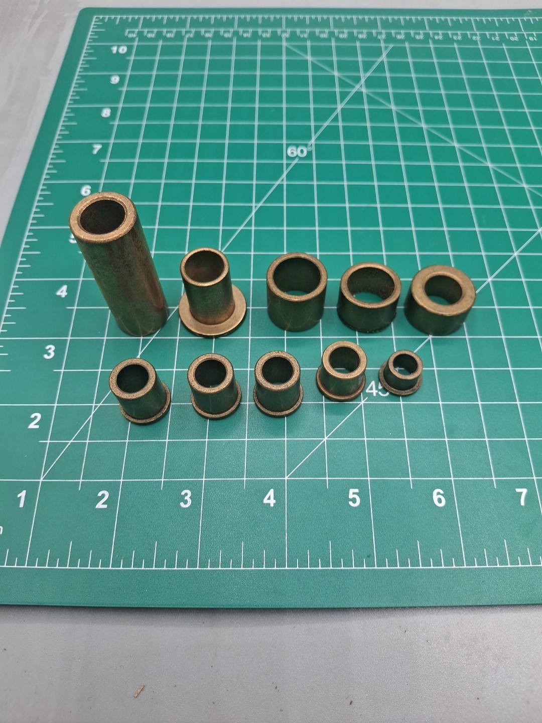 LOT OF 10 Ilco cutter shaft bushings for key cutting cutter machine