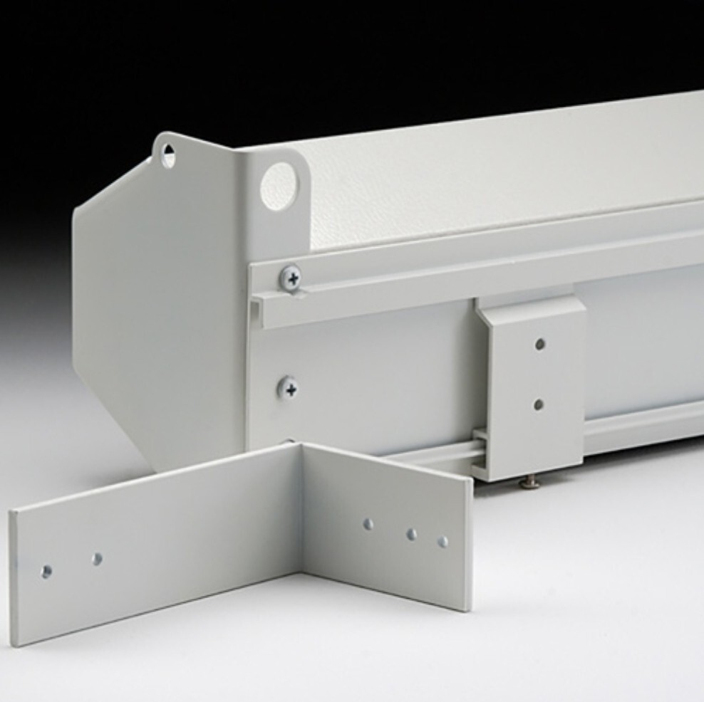 Da-Lite 77027 White Floating Mounting Bracket White