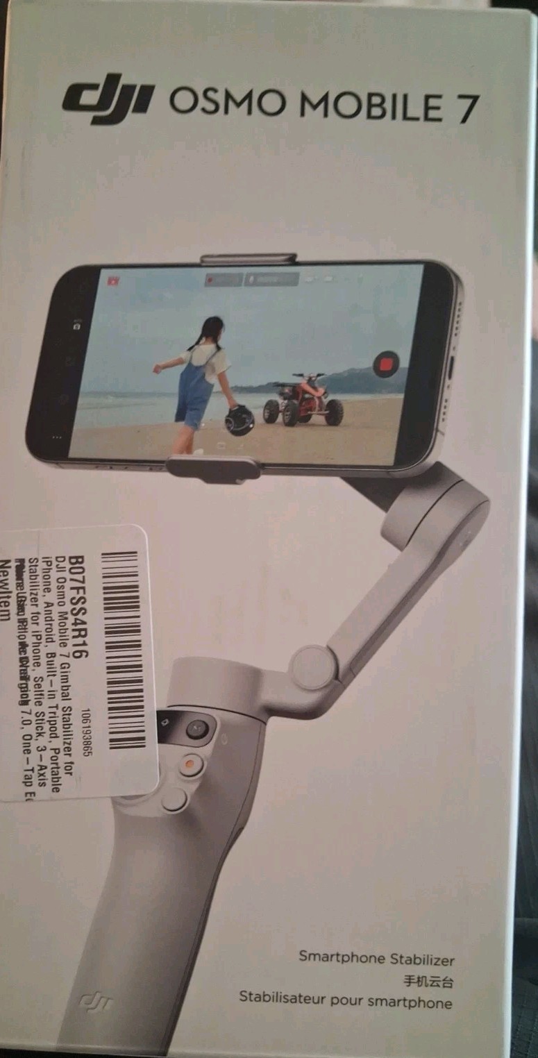 DJI Osmo Mobile 7 Smartphone Gimbal Stabilizer - New Sealed