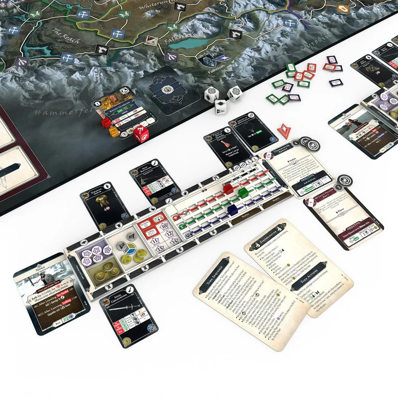 The Elder Scrolls V Skyrim The Adventure Board Game Mega Bundle ($617 Value)