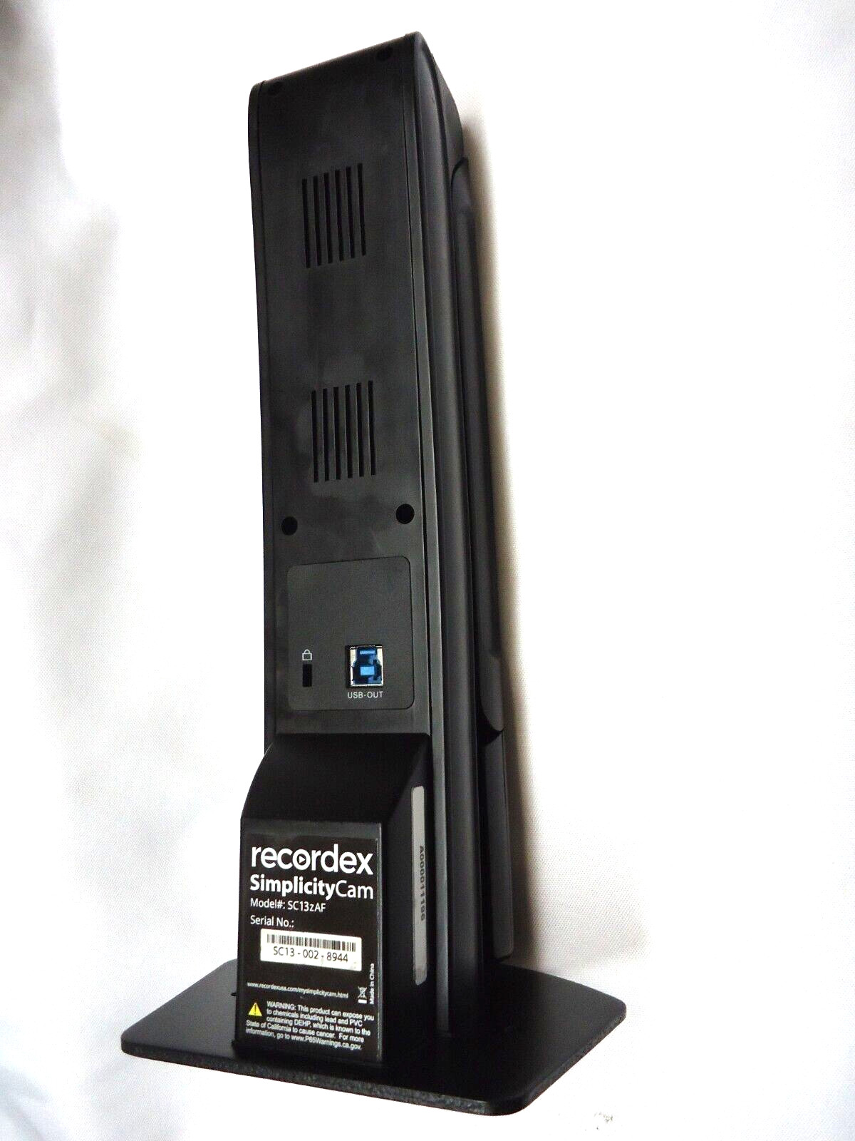 RECORDEX SC13ZAF SIMPLICITY CAM