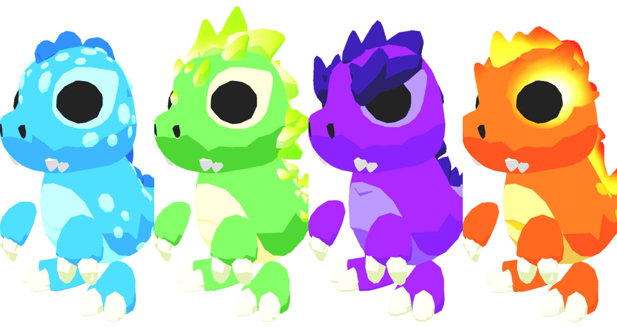 Kaijunior All Variations/Types - Adopt From Me