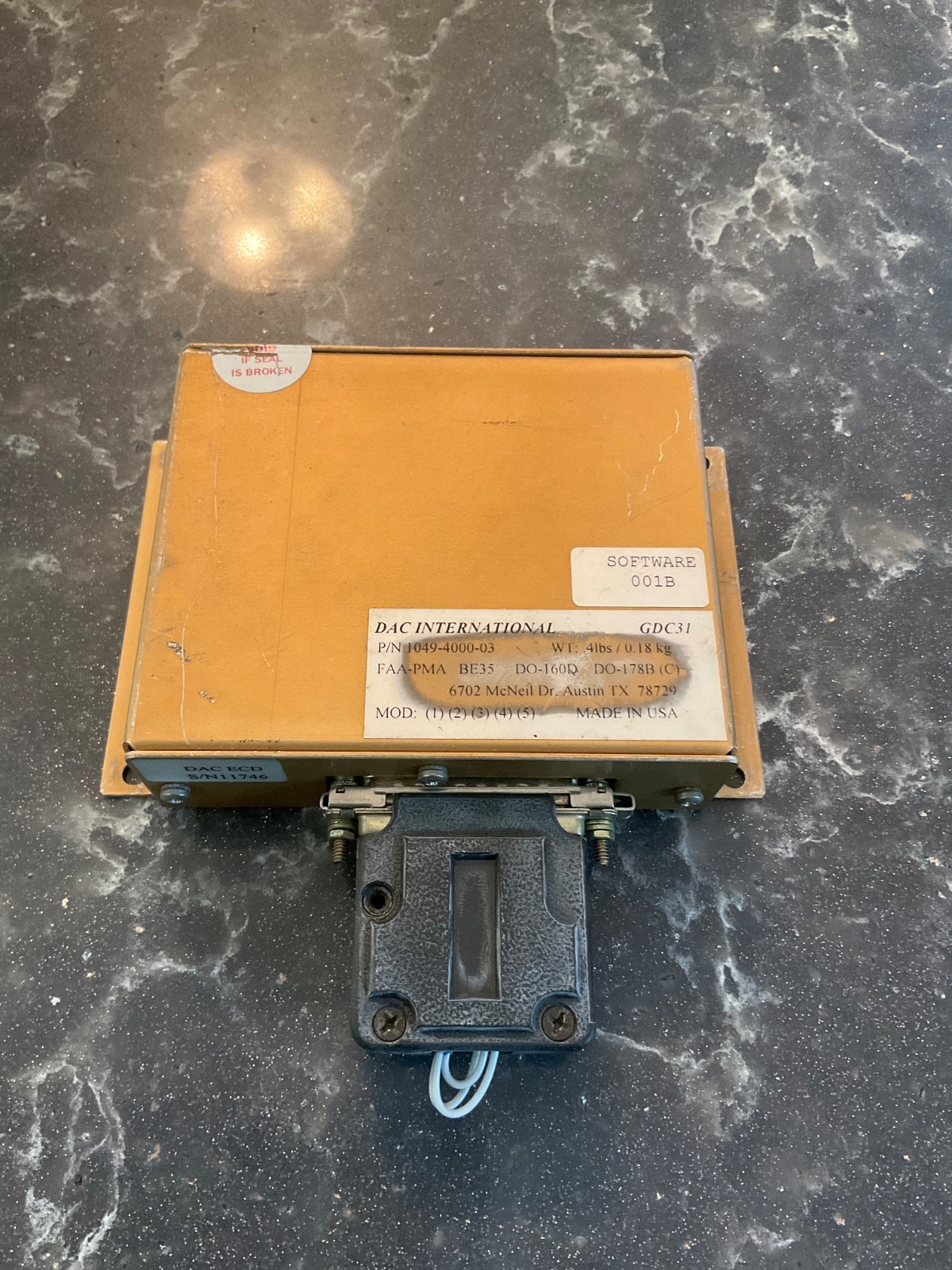 DAC International GDC31 GPSS Roll Steering Converter P/N 1049-4000-03