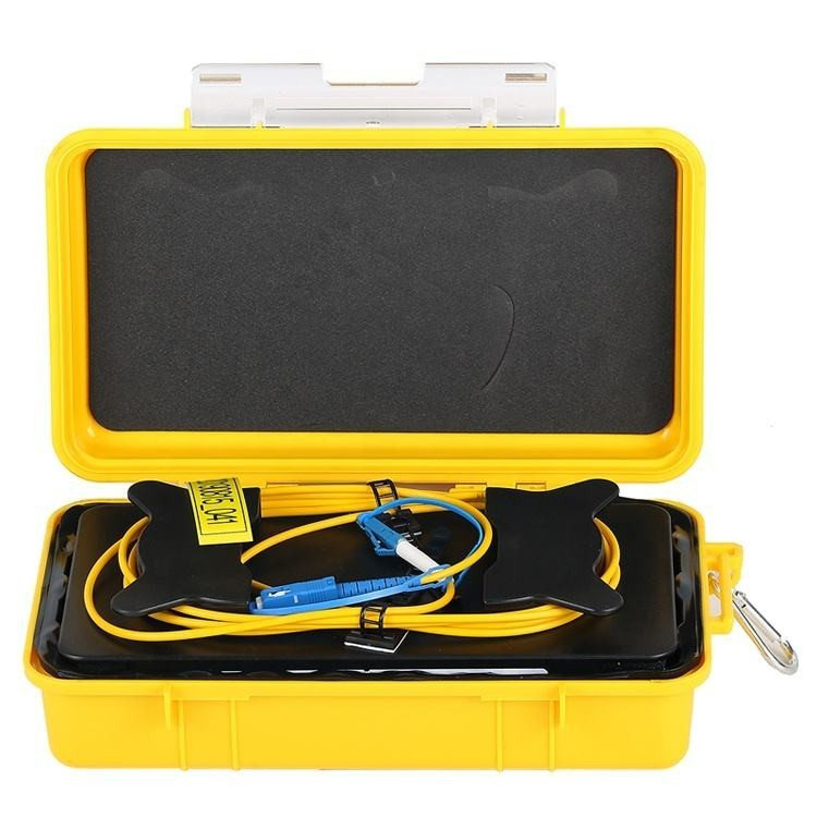OTDR Launch Cable Box 1000M Singlemode 9/125 SC-UPC LC-UPC Fiber Optic Test Cord
