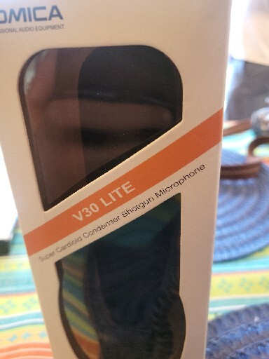 V30 LITE Video Microphone Super-Cardioid Condenser On-Camera Shotgun Microphone