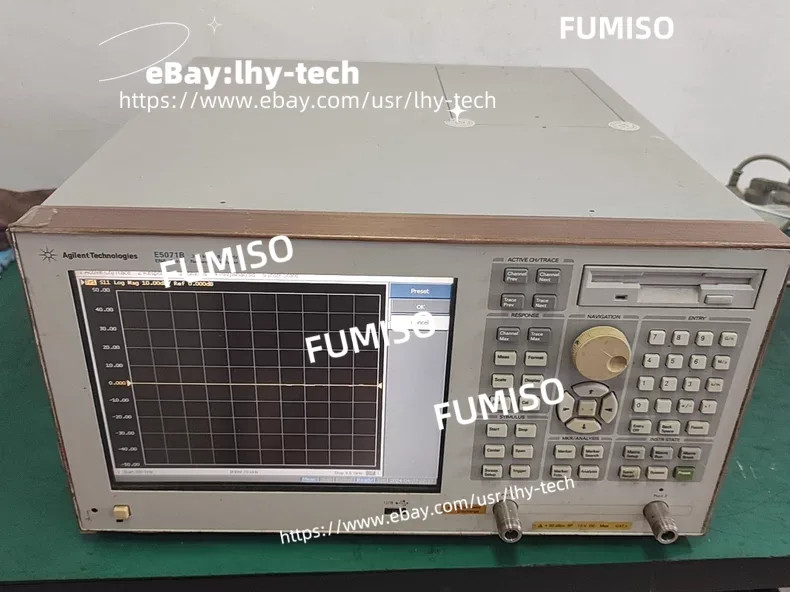 1 Pcs Agilent E5071B ENA RF Network Analyzer 300 kHz-8.5 GHz, working/ytd