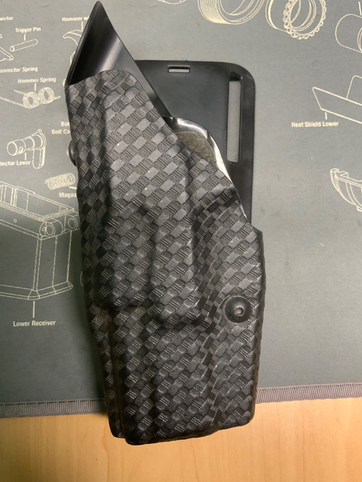Safariland Basketweave Duty Holster 6325-148 Springfield XD LH
