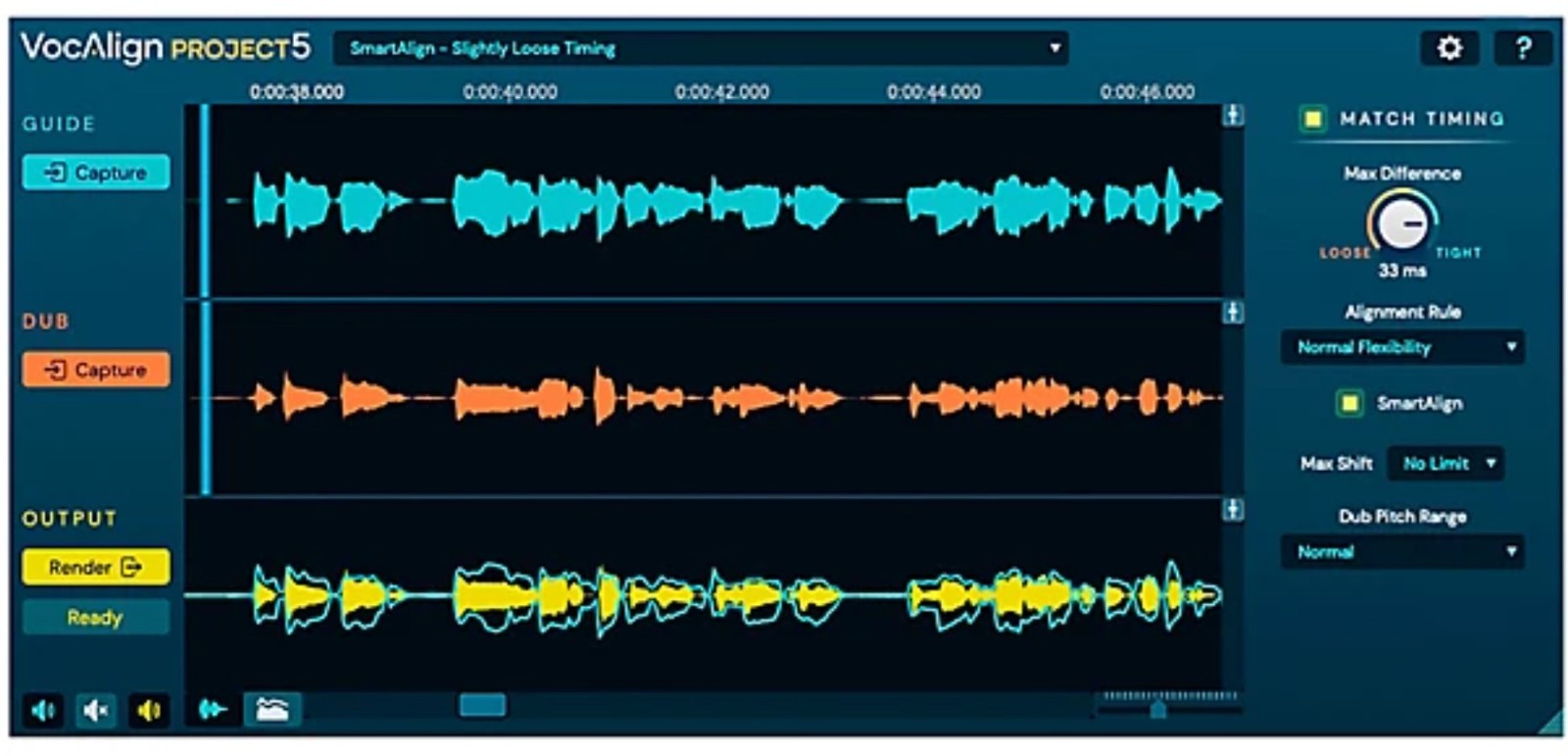 Vocalign project 5, ilok transfer
