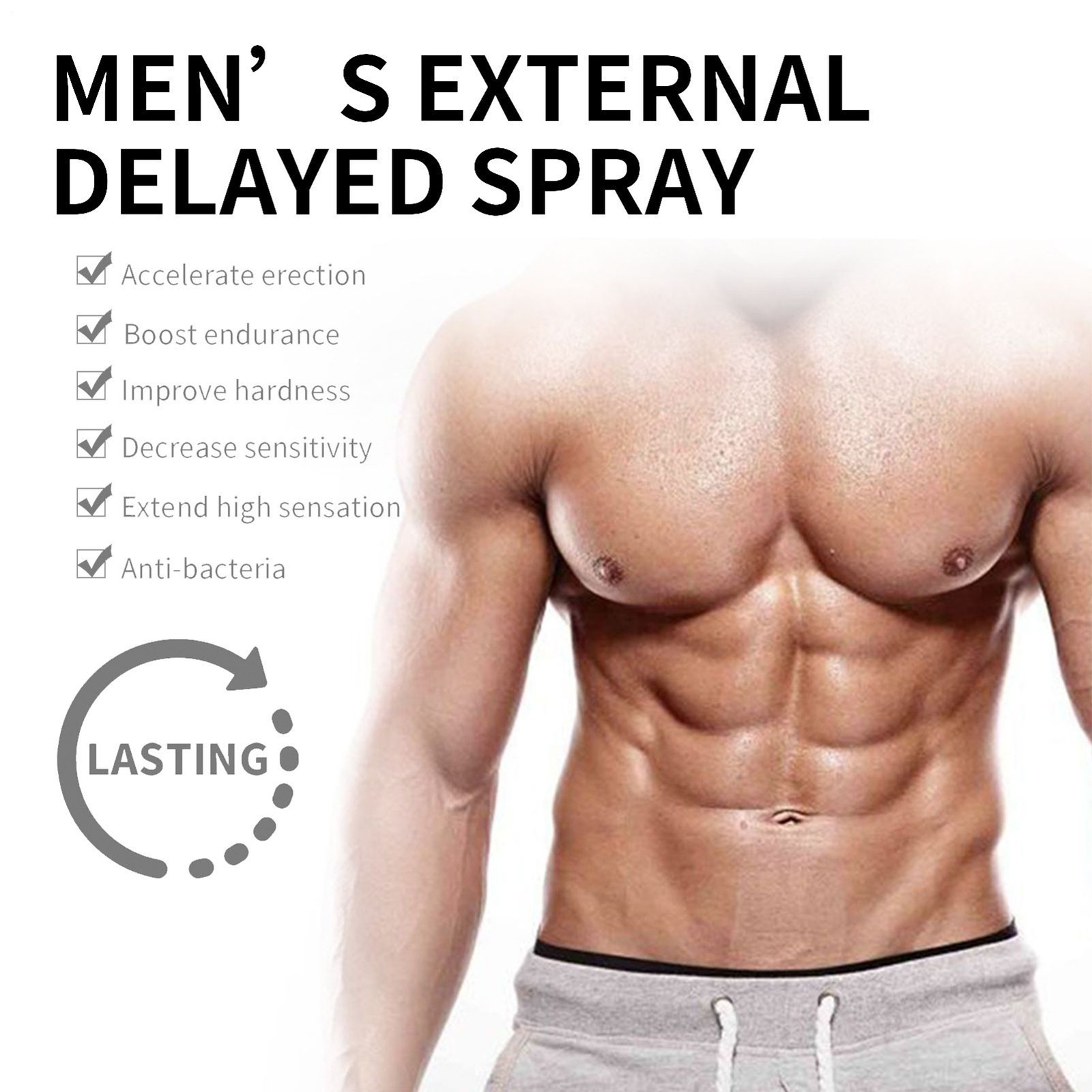 30ml Powerful Vigra Delay Spray For Men Penis Premature Ejaculation Enlargement