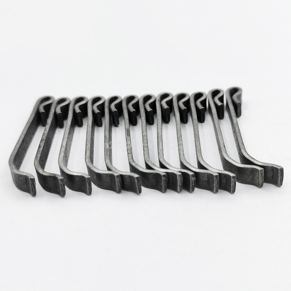 12 MAC, MATCO, VINTAGE TOOL BOX 1 5/8" REPLACEMENT TOOL BOX DRAWER SLIDE CLIPS
