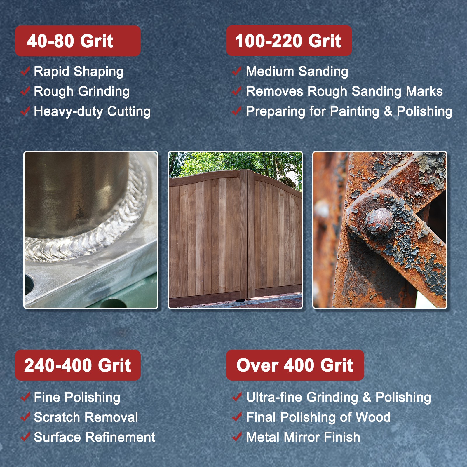 3pcs Sand Papers - [9 x 11 Inch x 1000 Grits] Sandpaper Sheets