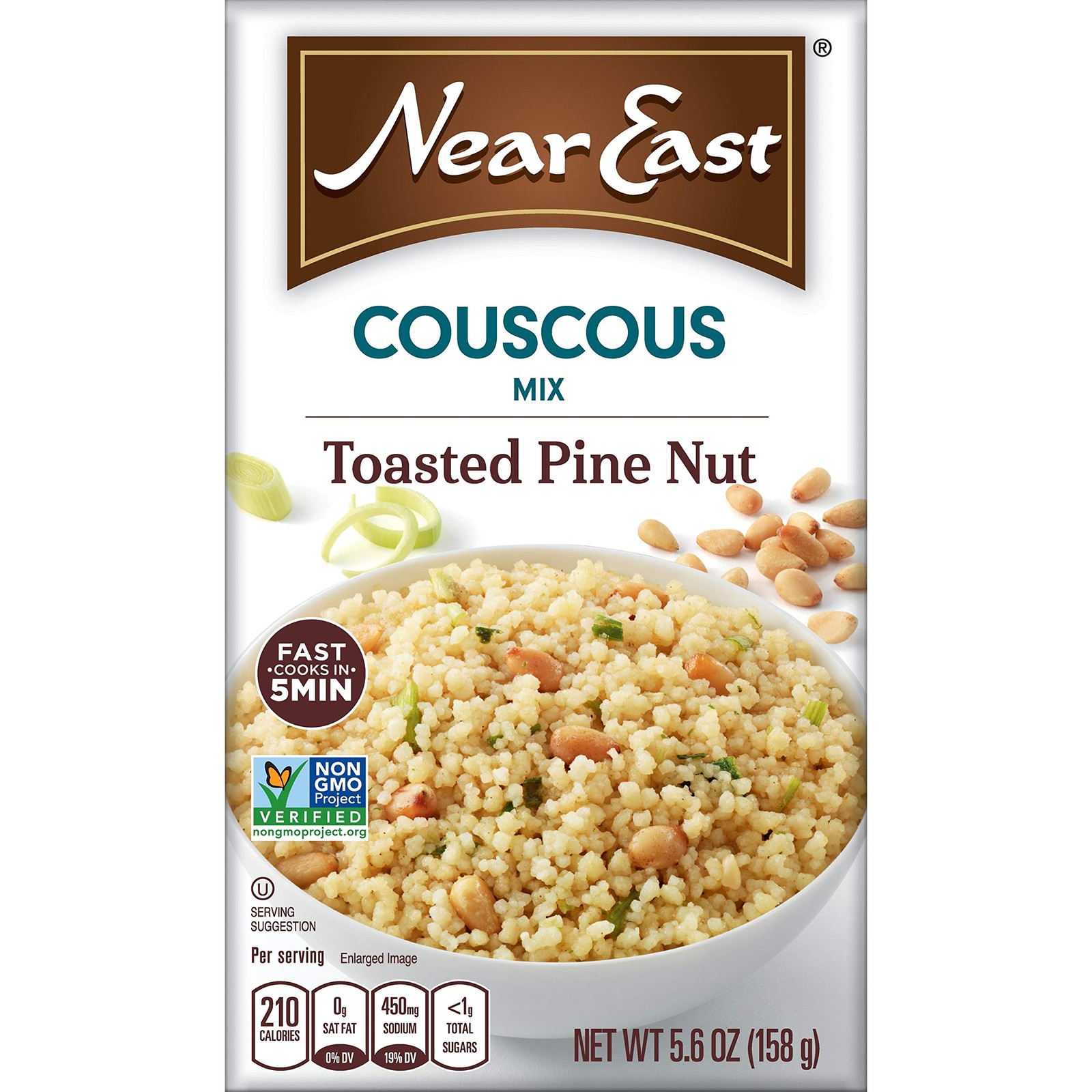 (Pack of 12) Near East Pine Nut Couscous Grain & Rice Dish 5.6 Oz