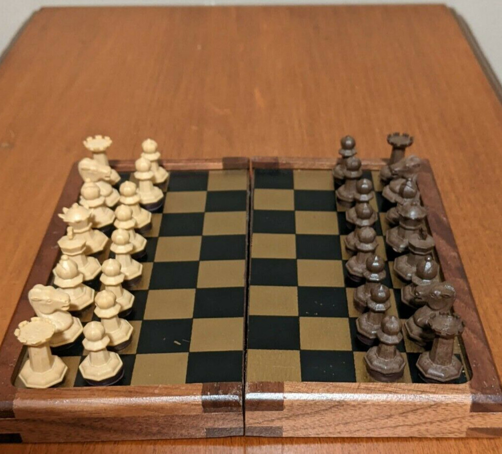Drueke Magnetic Chess Piece Replacements 7/8" King Queen Bishop Knight Rook Pawn