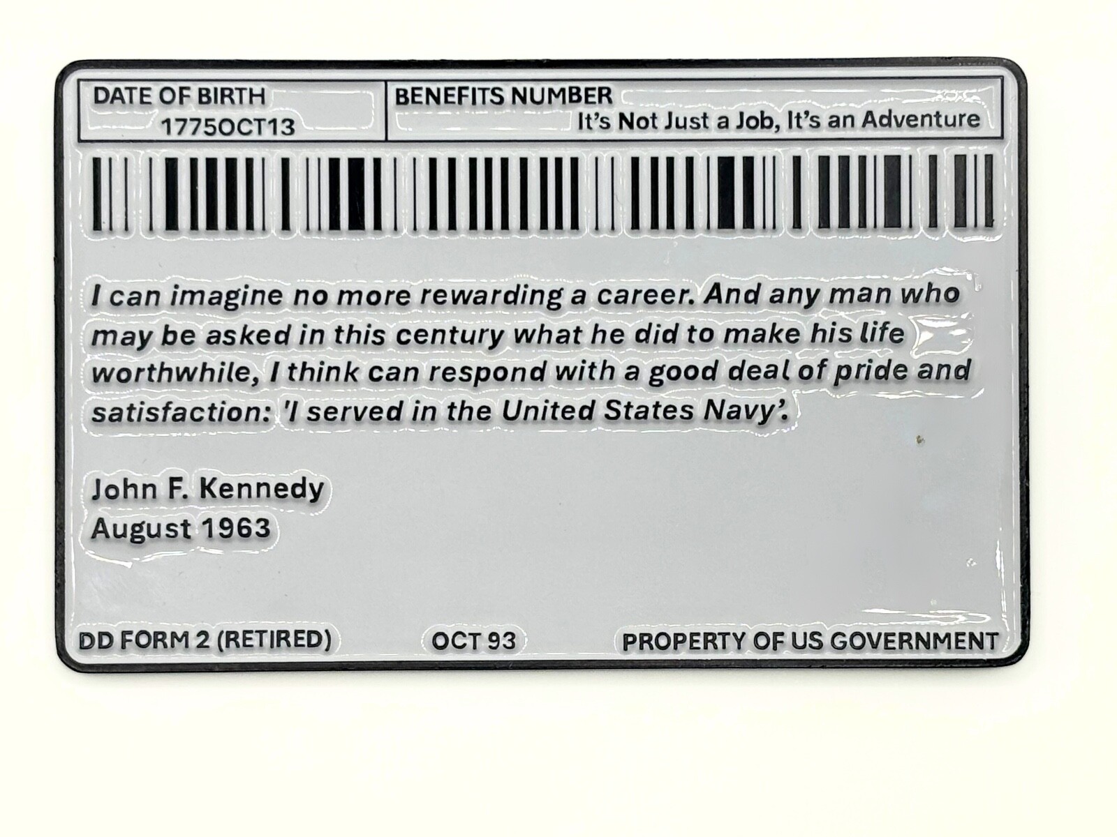 Navy Retired Challenge Coin