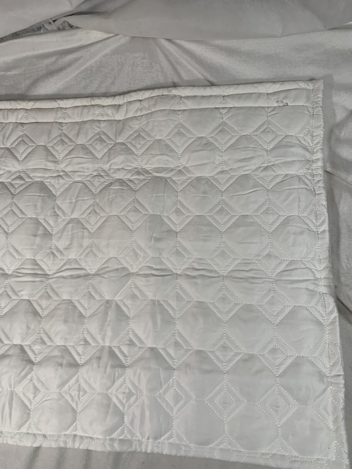 NEW $120 [ 1 Standard ] Quilted Pillow Sham for Hotel Collection Alabastar #119