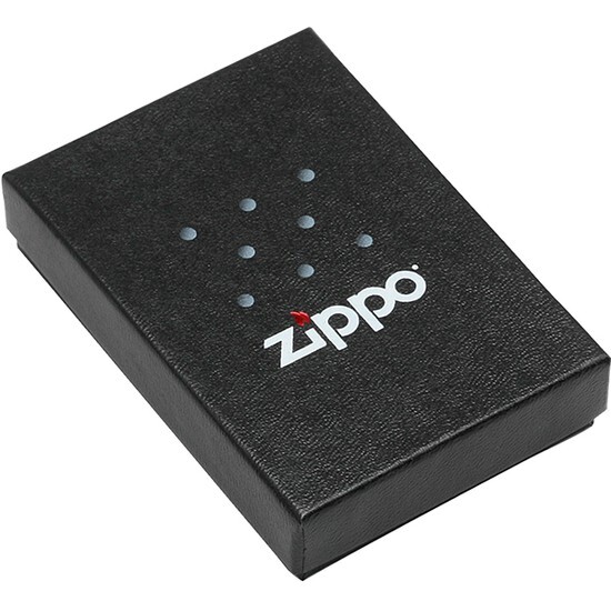 Zippo Black Matte Identity Crisis Lighter 28295