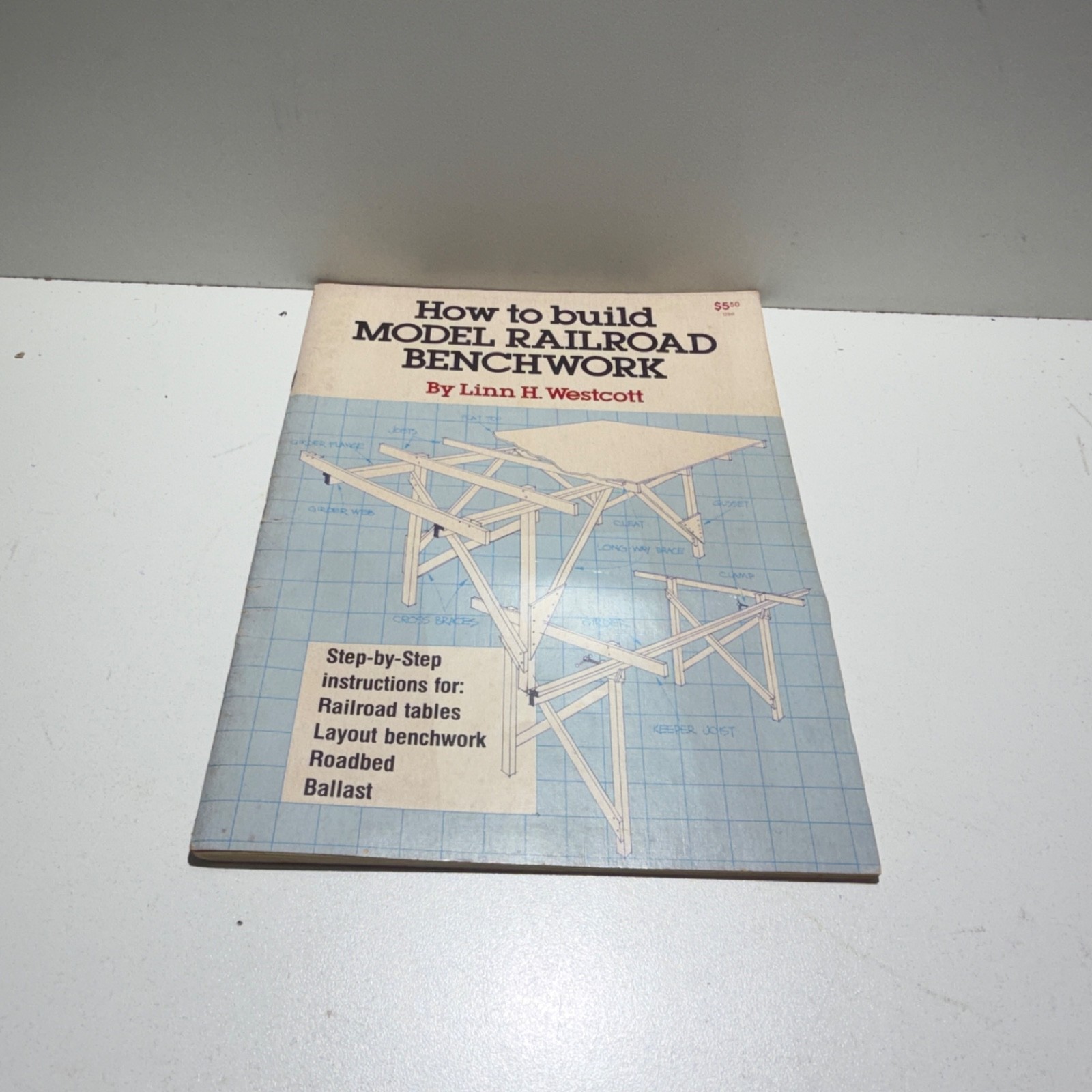 How to Build Model Railroad Benchwork By Linn H. Westcott Paperback