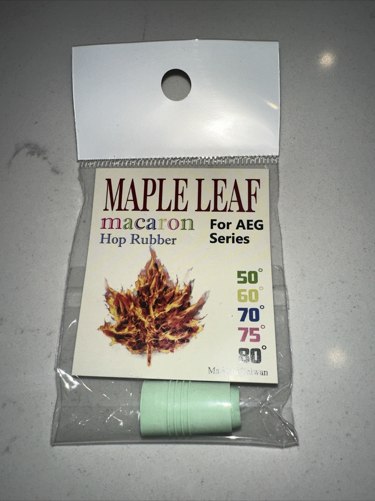 Maple Leaf AST Macaron Airsoft AEG Hop Up Rubber Bucking - 50 Degrees