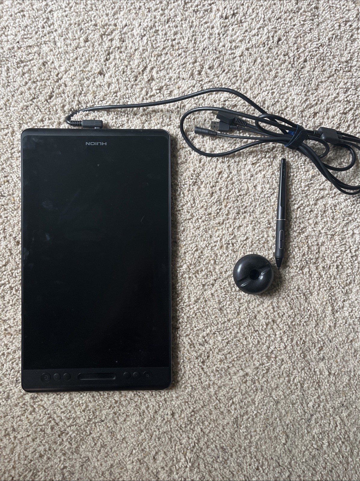 Huion Kamvas 13 Graphics Drawing Pen Tablet & Stand - Black (Used)