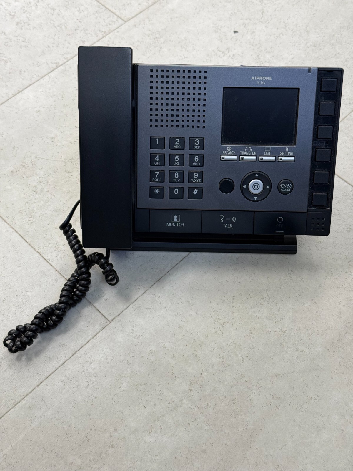 Aiphone IX-MV IP Video Master Station IP Phone POE Door Phone