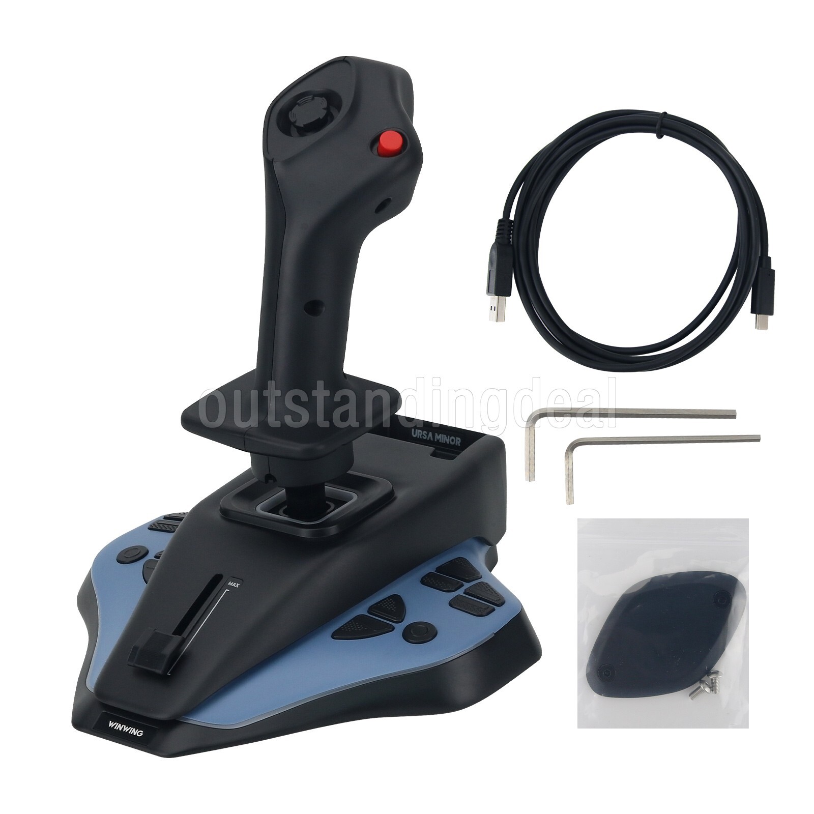 WINWING URSA MINOR Airline Joystick L Captain Version for X-Plane MSFS2020 P3D/#