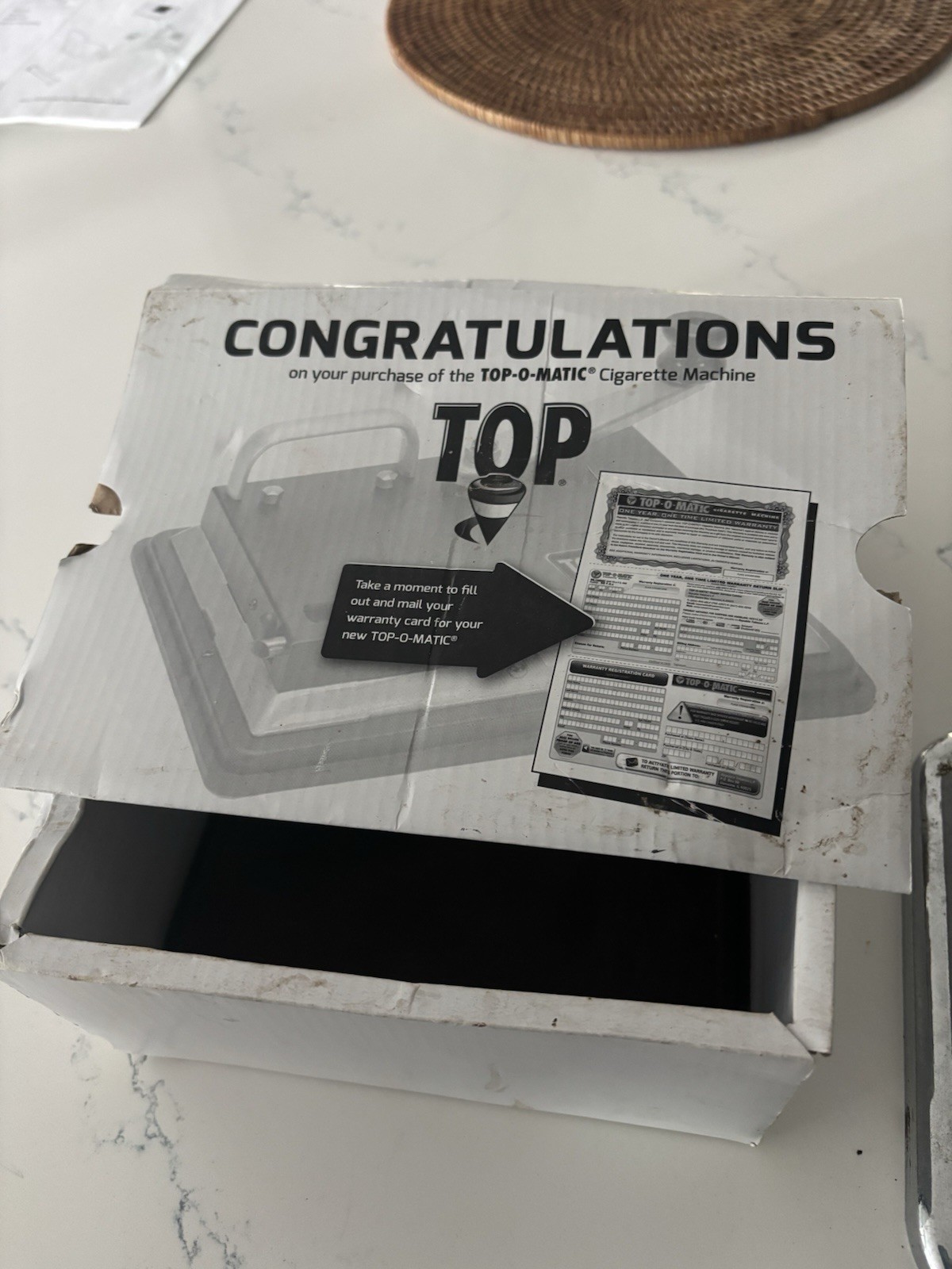 T.O.P. Top-O-Matic Cigarette Rolling Machine