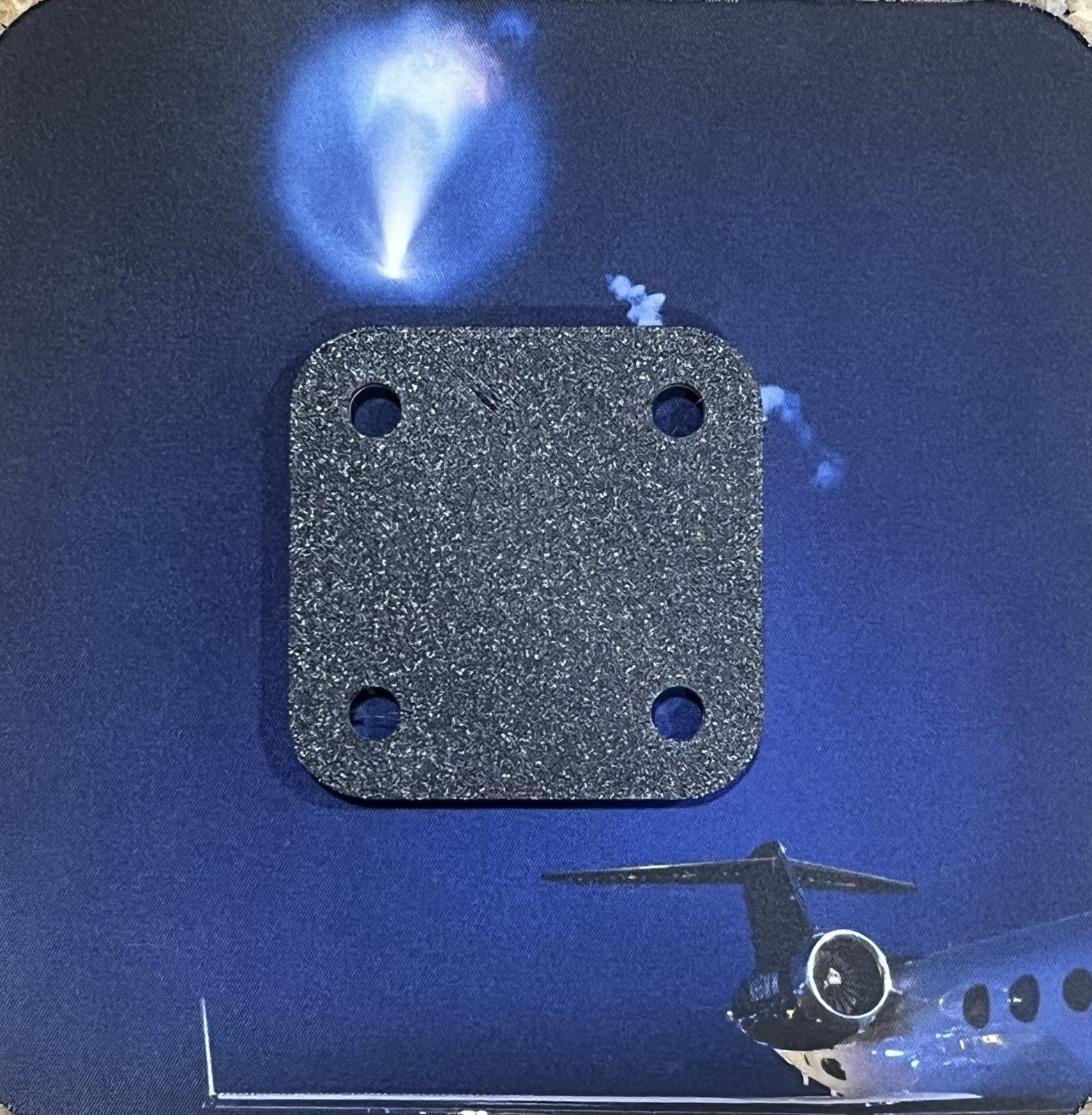 Glow In The Dark Cessna 150/152 Fuel Selector Placard 22.5 Gallons MC0410218-10