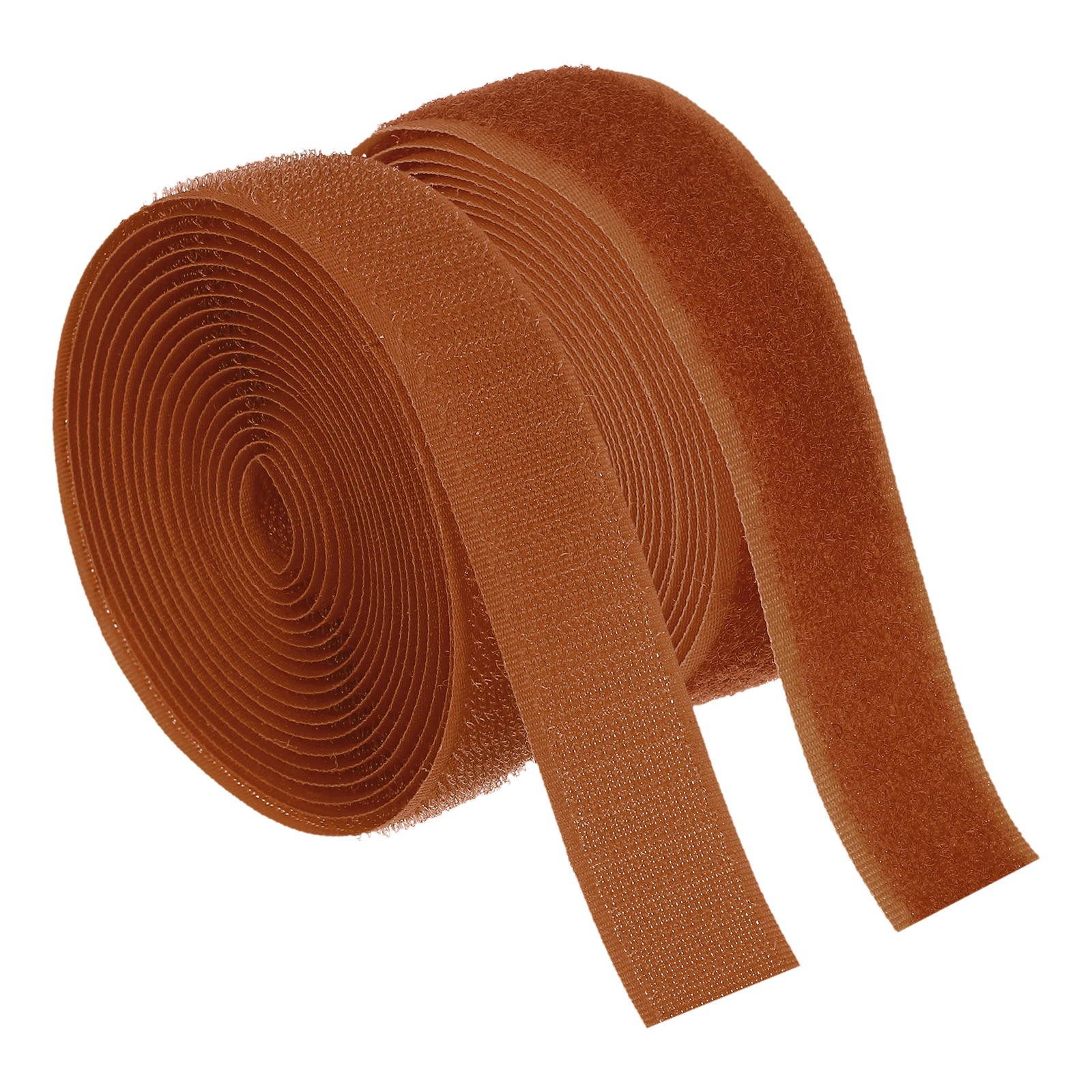 3 Yard 3/4 Inch(20mm) Width Sew on Hook and Loop Strips Non-Adhesive, Brown
