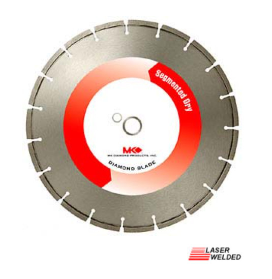 MK Diamond Masonry Blade MK-444D 14" x .125" x 1" 150382