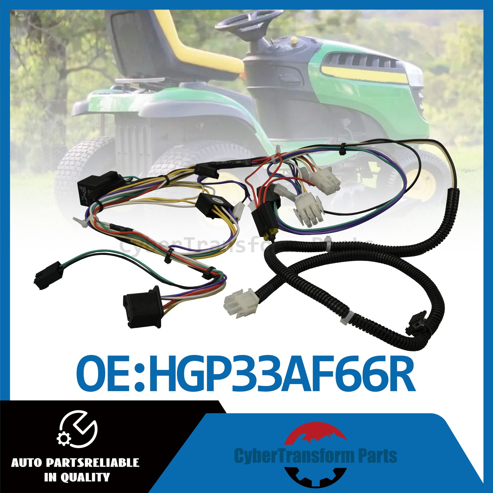 Wiring Harness For John Deere Tractor D140 D155 D160 D170 X165 100 GY22441 US
