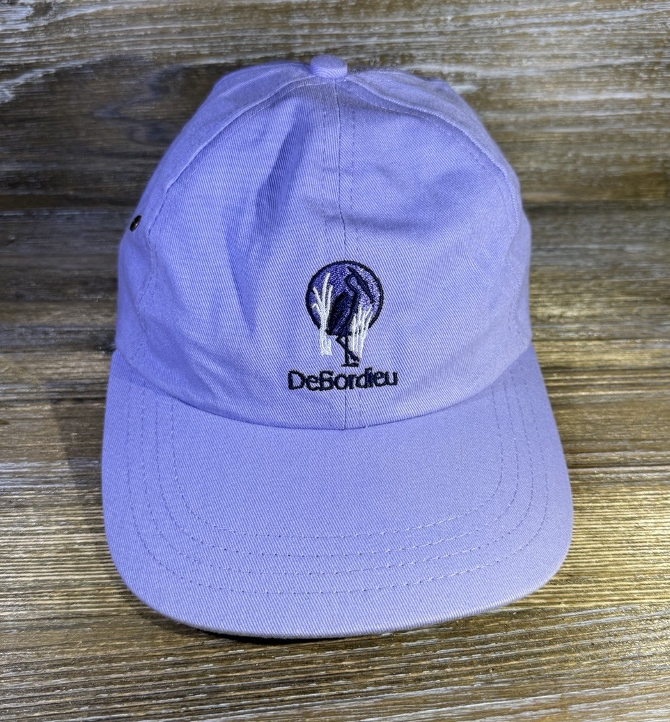 Texace DeBordieu Golf Club Hat Cap Purple Women's Adjustable Made in USA