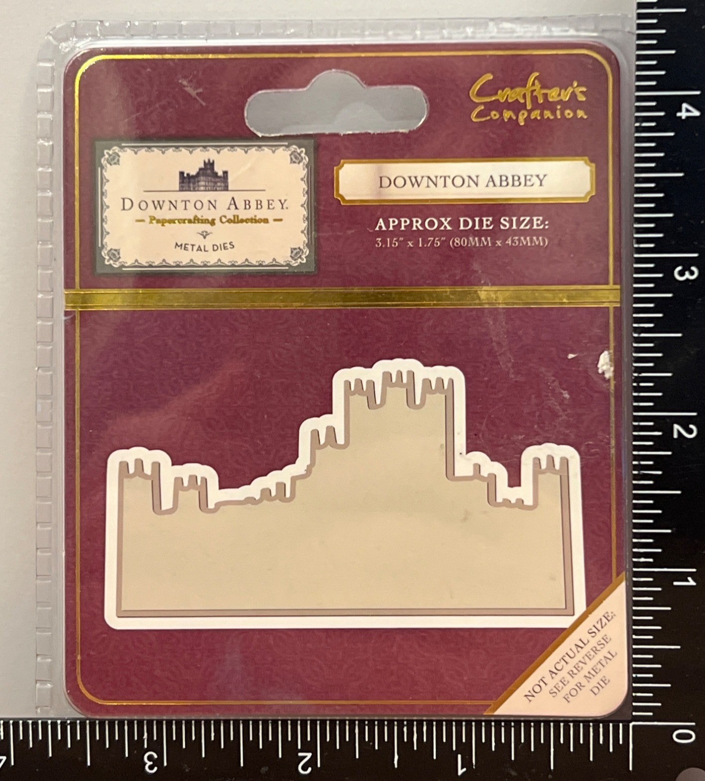Downton Abbey Skyline Metal Die BY CRAFTERS COMPANION CARNIVAL
