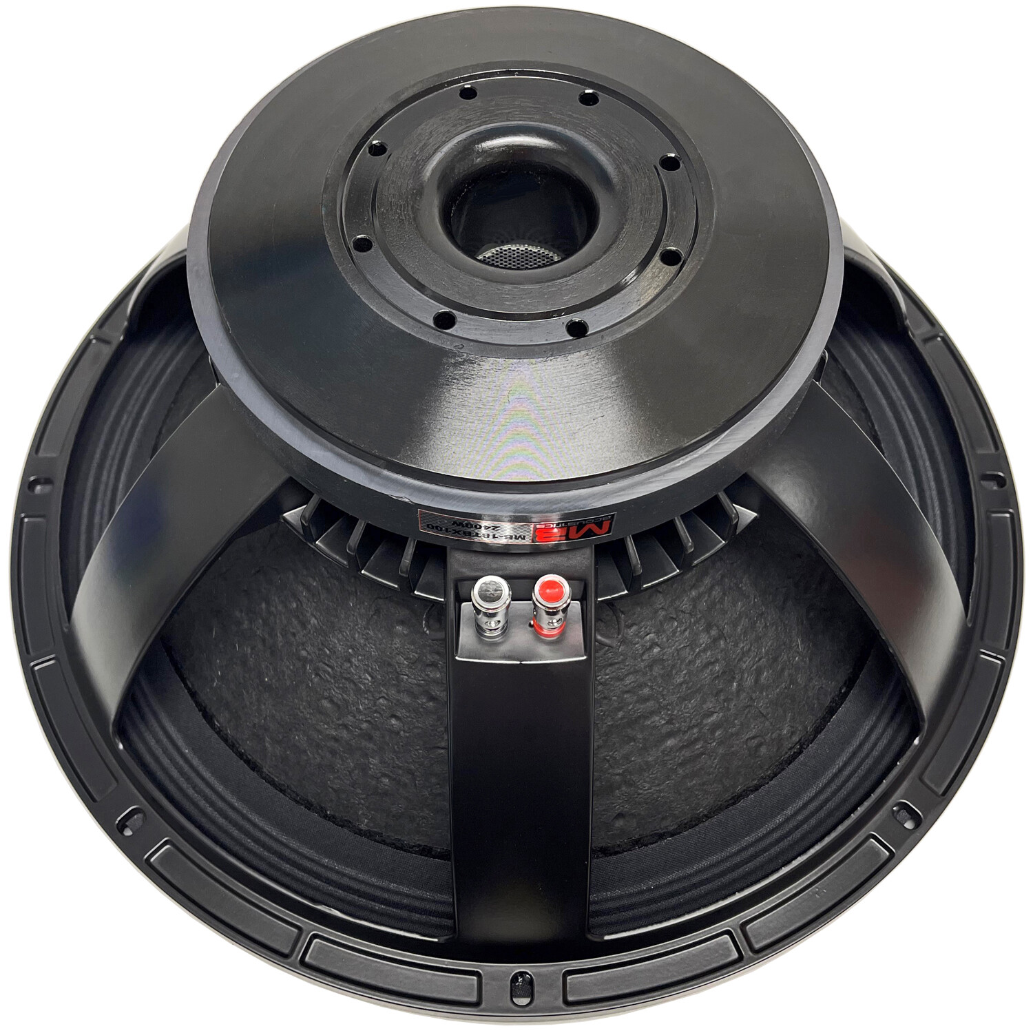 (2) 18" PA Woofers 4" Glass Fibre IN-OUT VC Demodulation Ring 2400W MB Acoustics