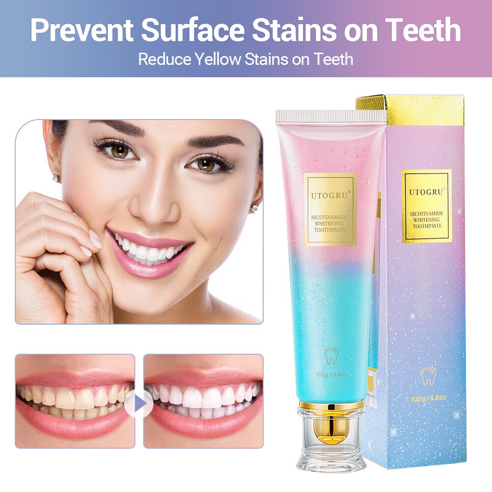 Nicotinamide Whitening Toothpaste Fresh Toothpaste Breath Remove Surface Stains