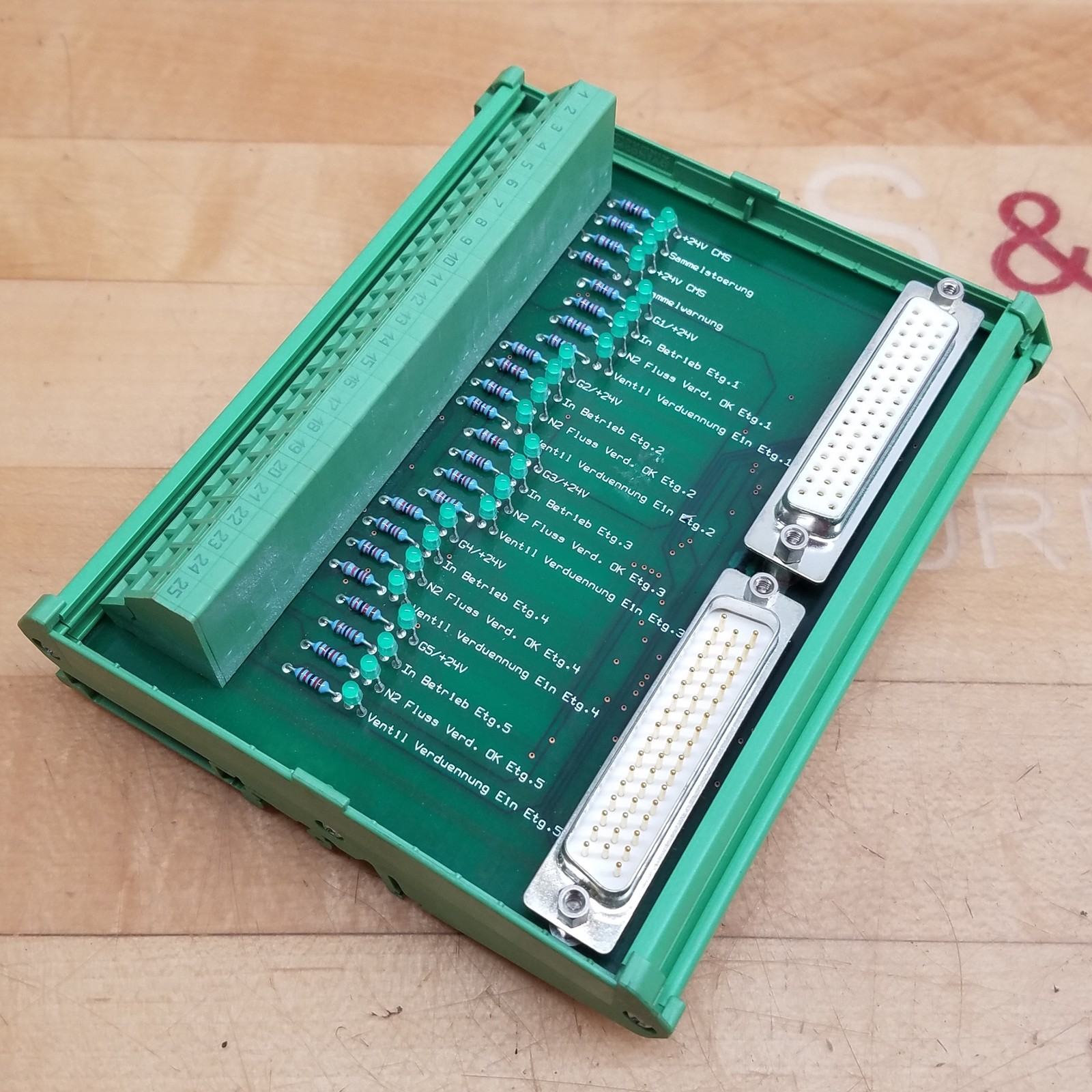 Phoenix Contact FLKMS-D50 SUB/M/ Interface Module, M&F Connector, Typ UM 108 FE