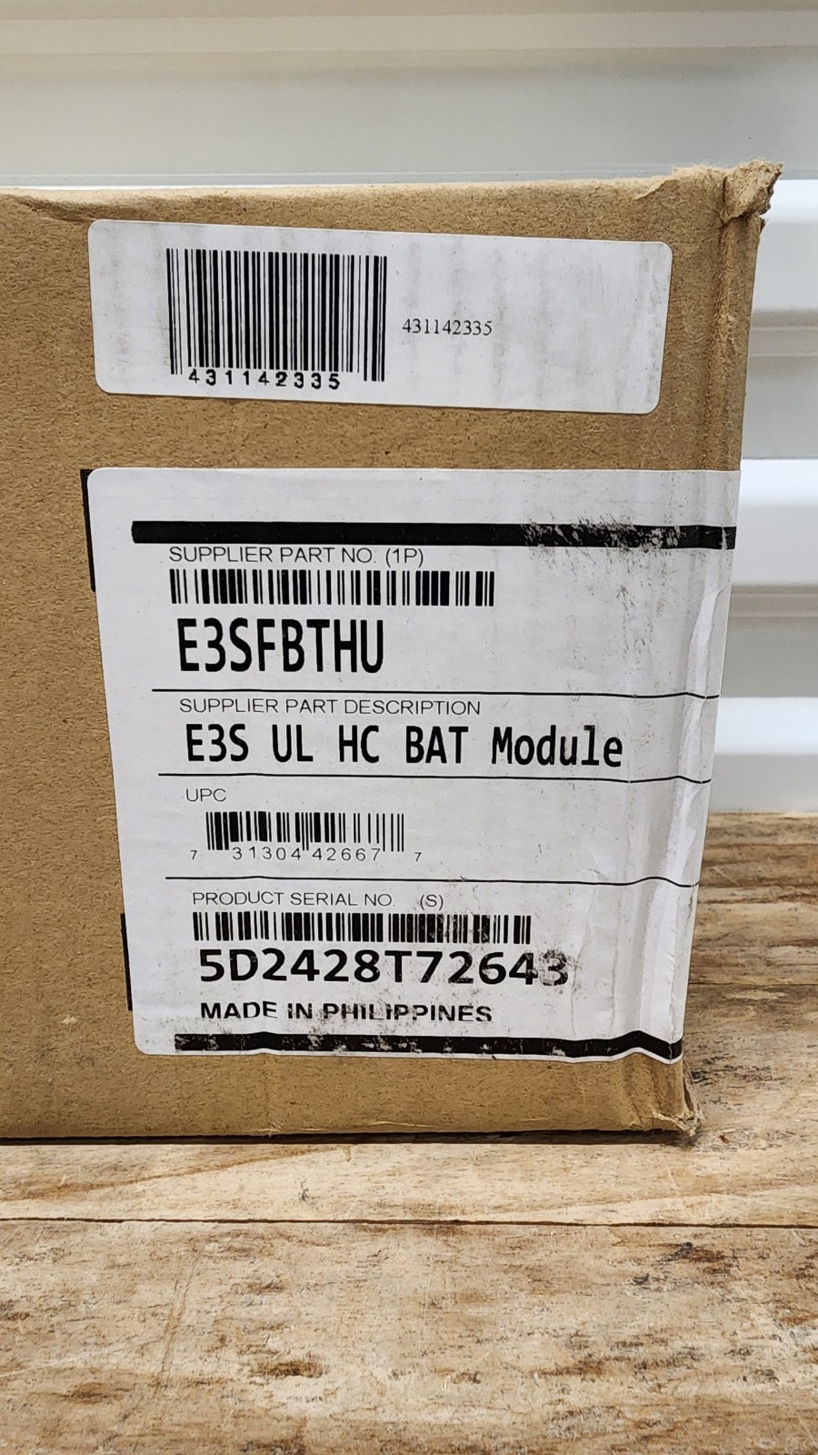 APC Easy UPS 3S High Capacity Battery Module E3SFBTHU