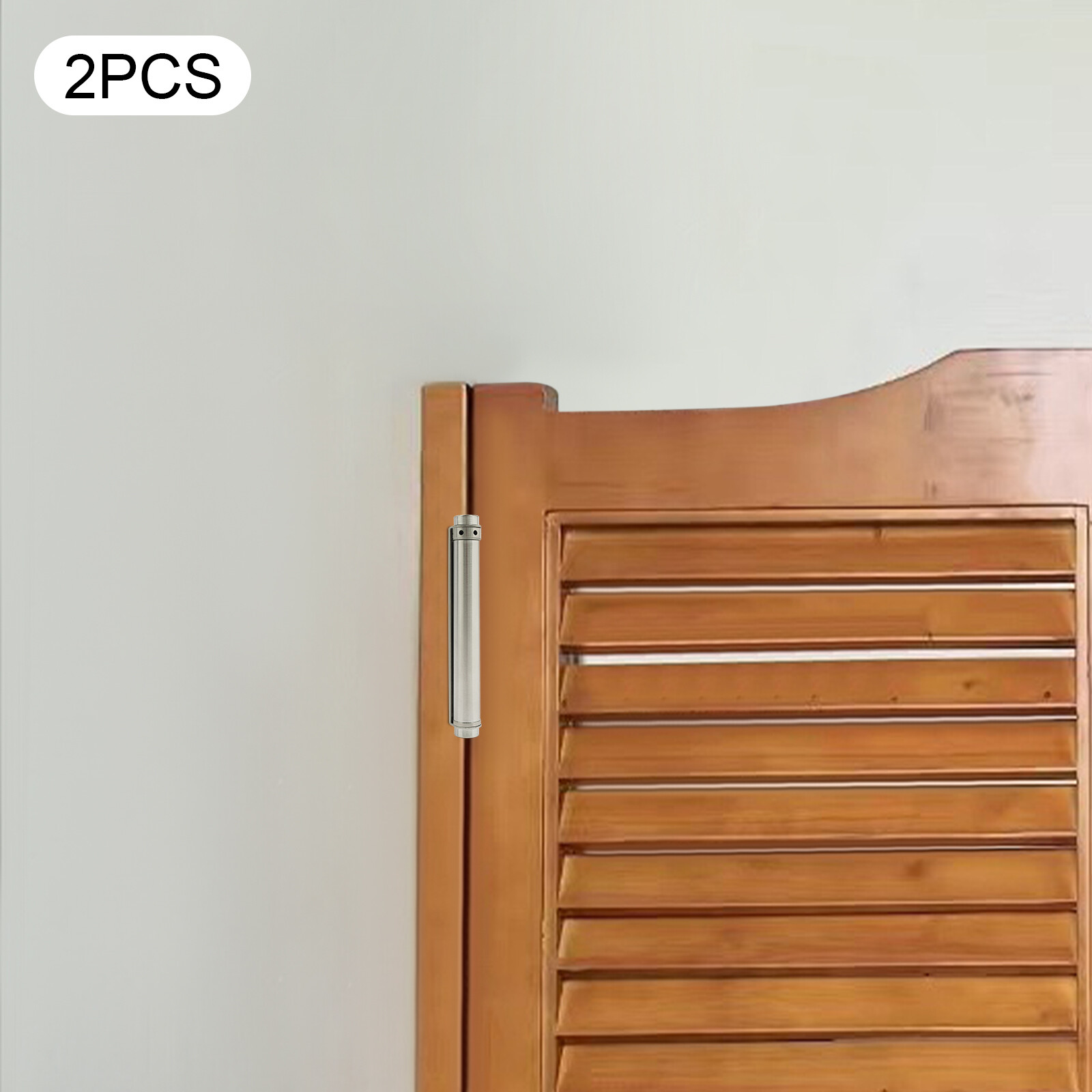 2pcs Double Action Spring Hinges 8" Self Closing Door Hinges Heavy Duty Hinges