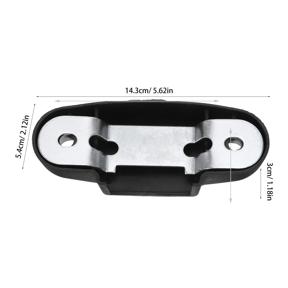 2pcs Office Chair Fastener - Lumbar Cushion Bracket - Replacement Plastic Clip