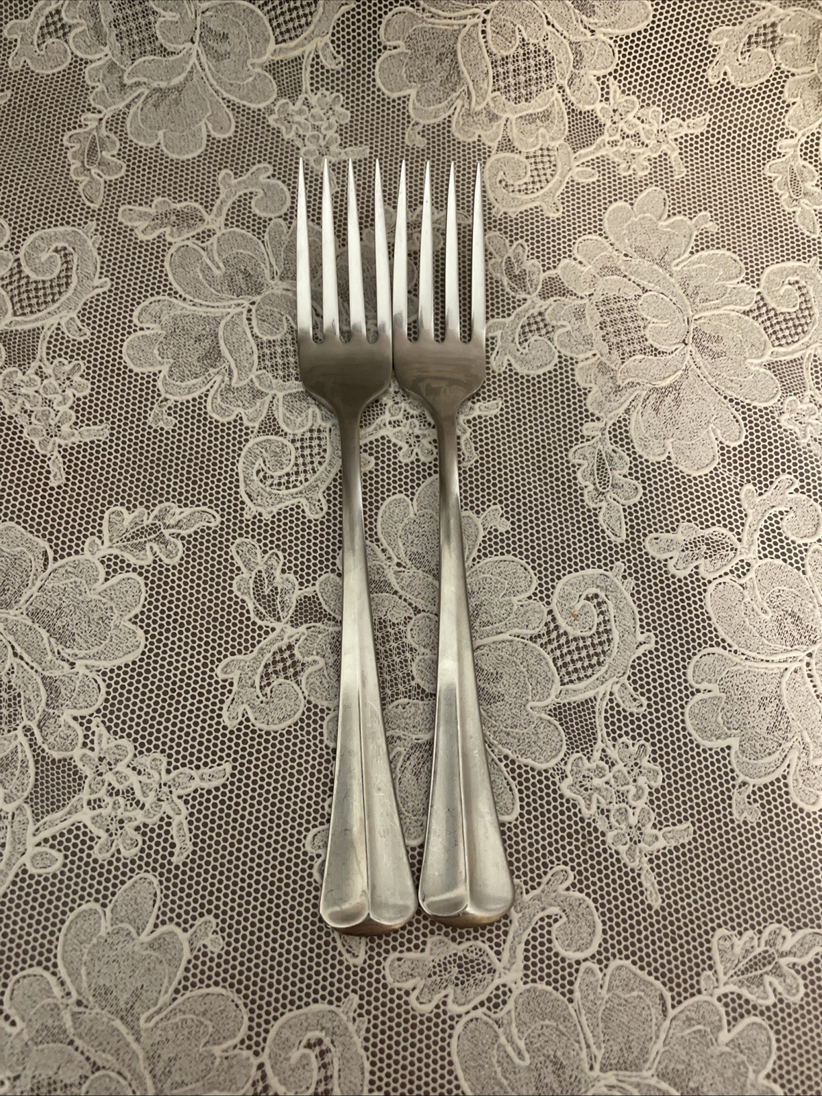 Oneidaware Allegiance Stainless Flatware Lot Of 2 Dinner Forks