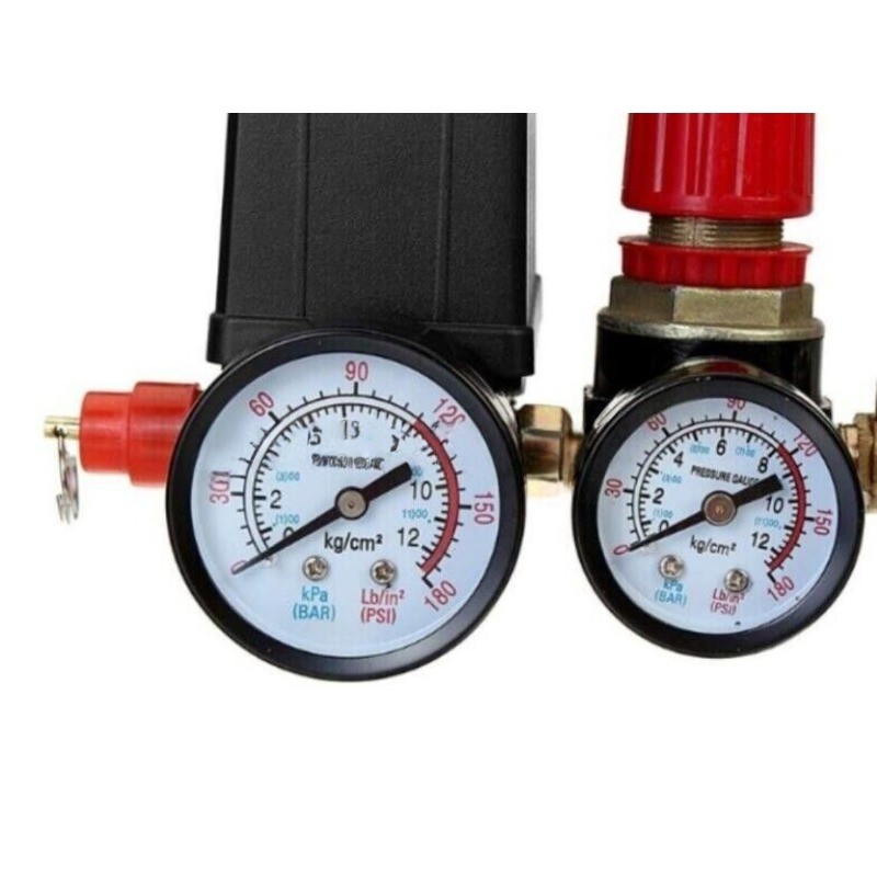 NEW 1PCS 120PSI Air Compressor Pressure Switch Control Valve Manifold Regulator