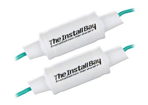 Pair of Non-Polar 66UF 600Hz 4 Ohm Bass & Treble Speaker Blockers Install Bay
