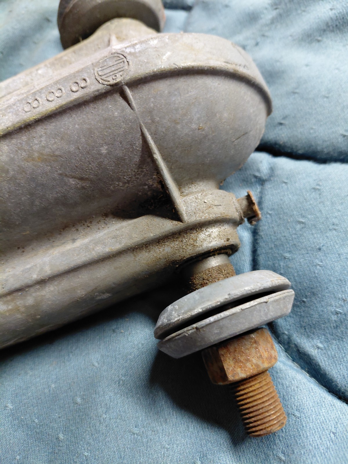 Vintage CDC Comp Model 888 Bench Grinder Polisher Head Stand
