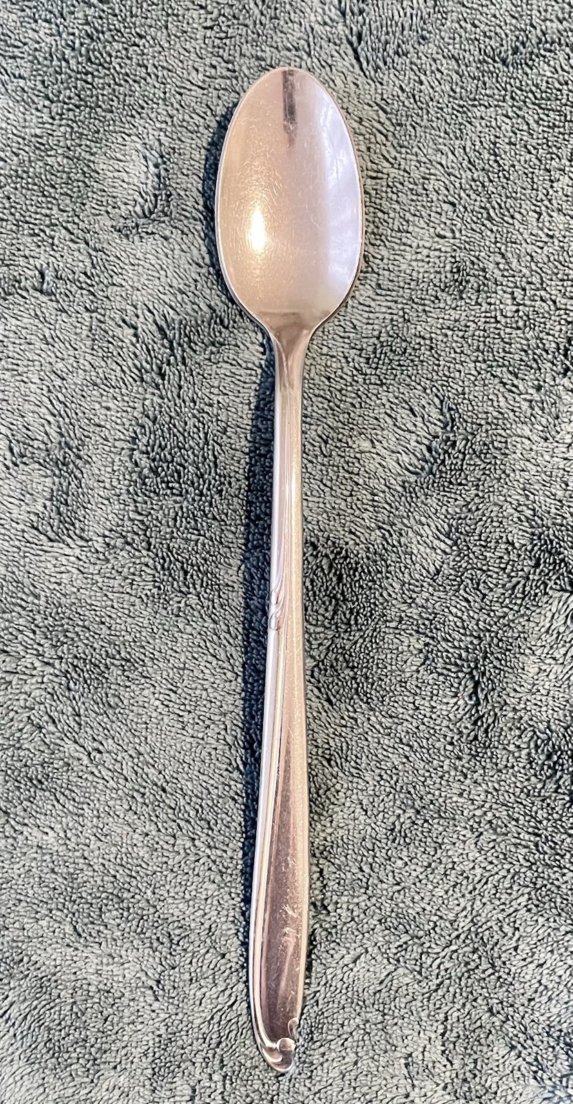 SIMEON L & GEORGE H ROGERS CO ICED TEA SPOON! “ PARAMOUNT”